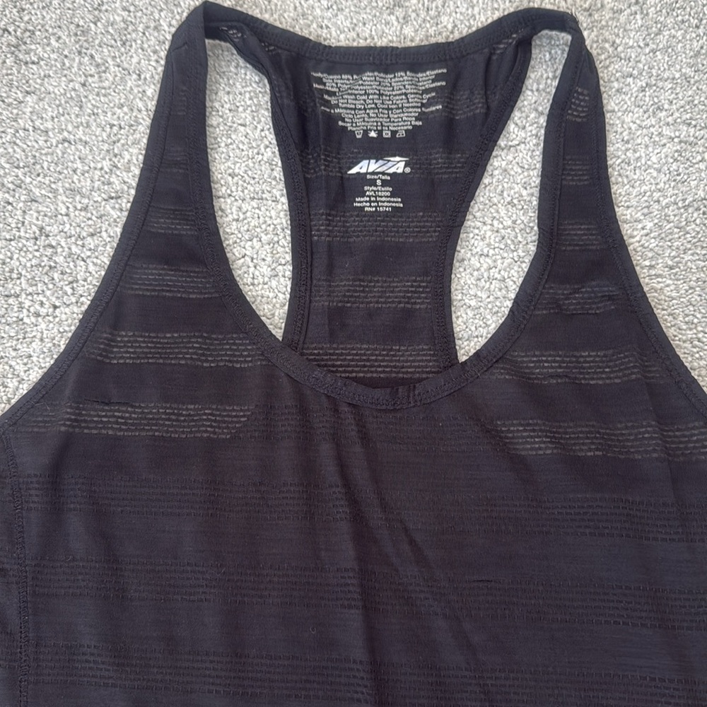 AVIA racerback sheer tank top - Picture 2 of 4